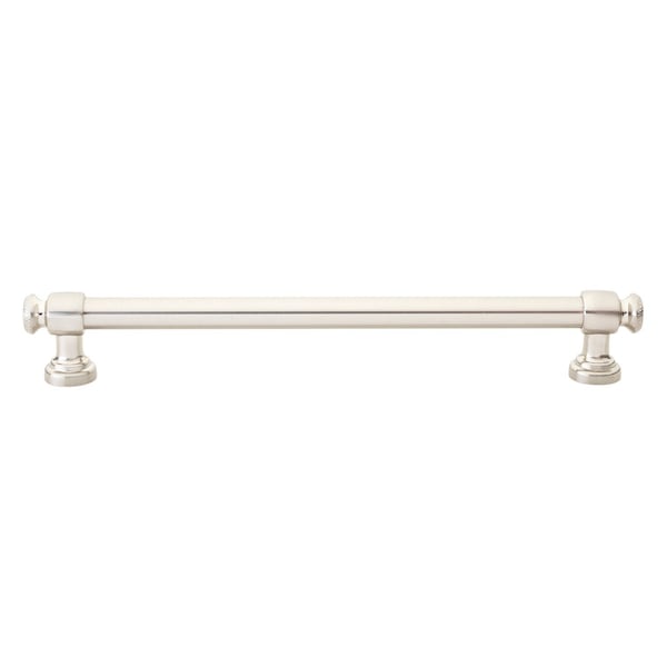 Gliderite Hardware 7-5/8 in. Center to Center Satin Nickel Classic Euro Bar Pull - 4361-192-SN 4361-192-SN-1 - main